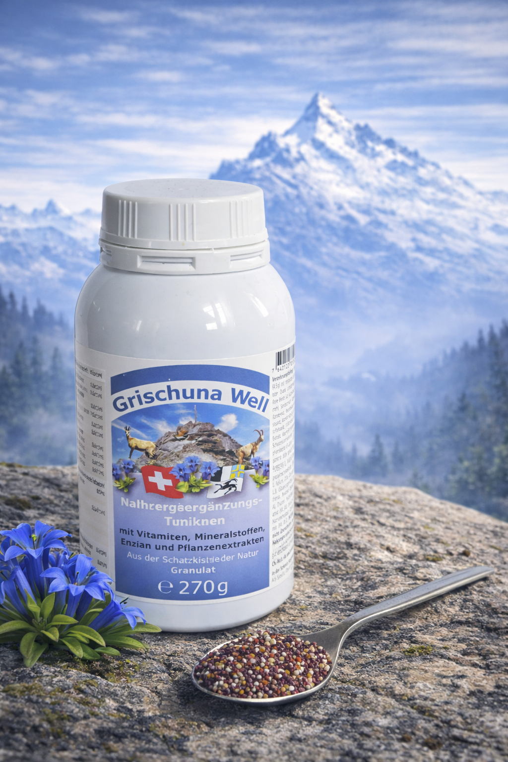 Grischuna Well Granulat – Alpine Vitalstoff-Formel für jeden Tag